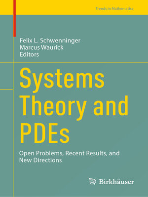 cover image of Systems Theory and PDEs